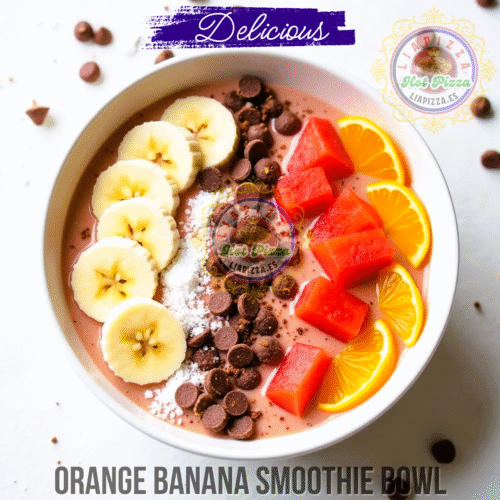 ORANGE BANANA BOWL-450 kcal.