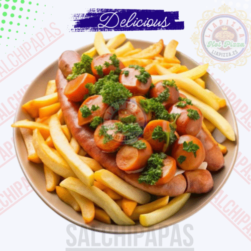 Salchipapas de Cacera