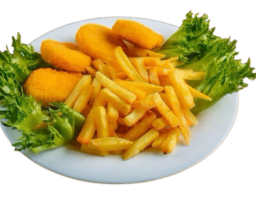 PLATO DE ALITAS O NUGGETS